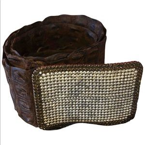 Ermanno Scervino Alligator belt